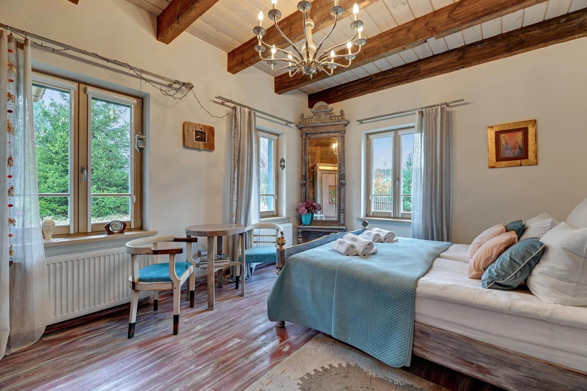 Lesny Dworek Sominy - Dom Z Sauna I Kominkiem Экстерьер фото