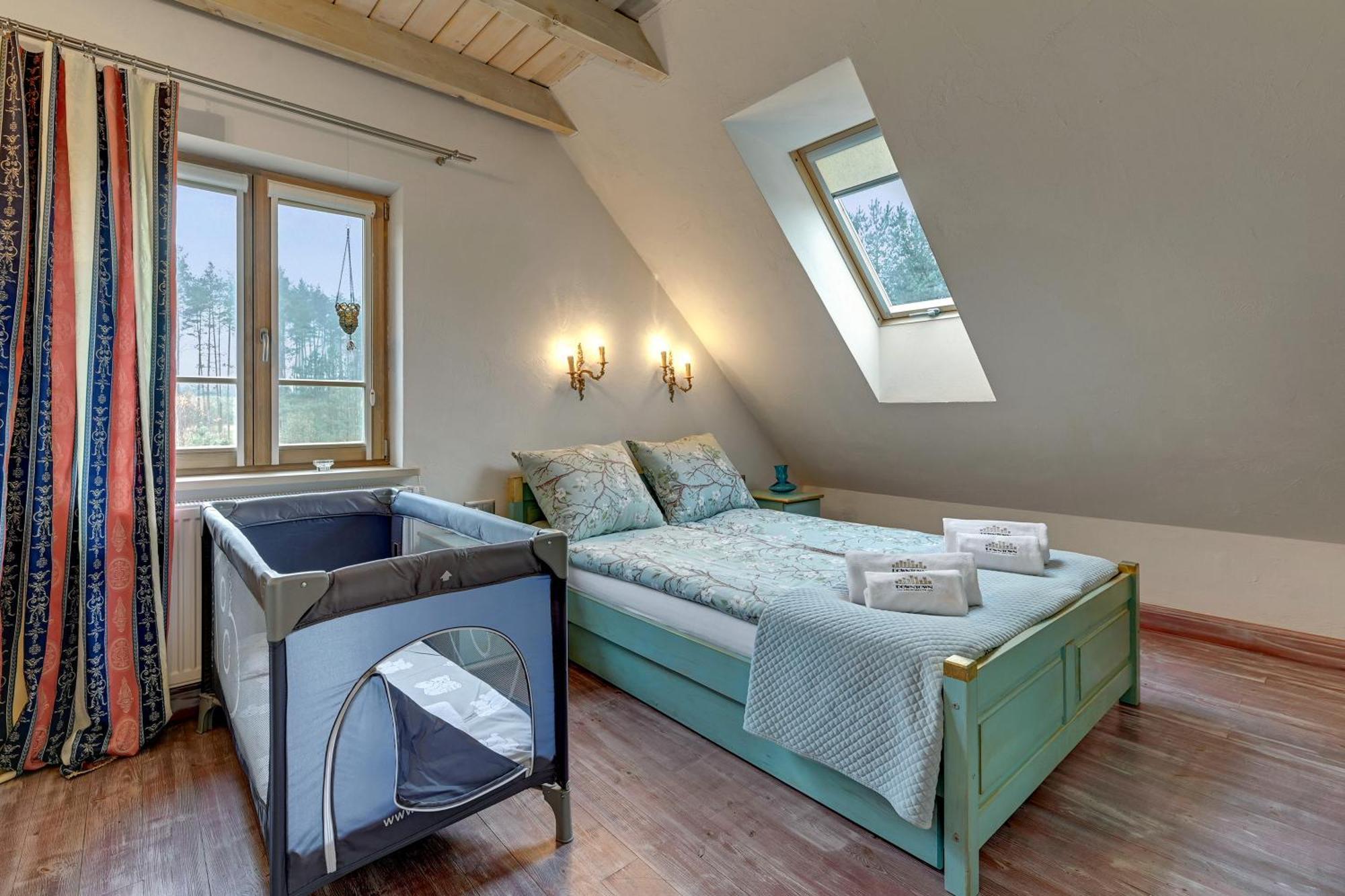 Lesny Dworek Sominy - Dom Z Sauna I Kominkiem Экстерьер фото